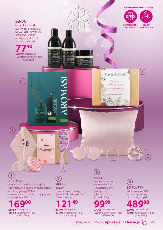 Gazetka promocyjna Hebe str. 59