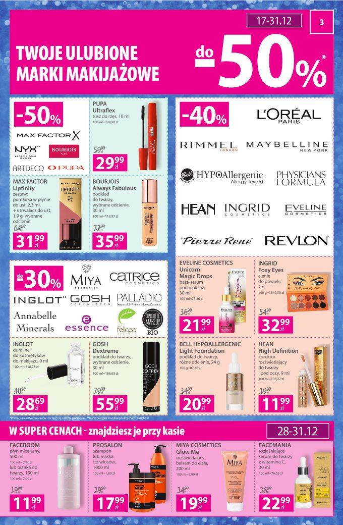 Gazetka promocyjna Hebe str. 3