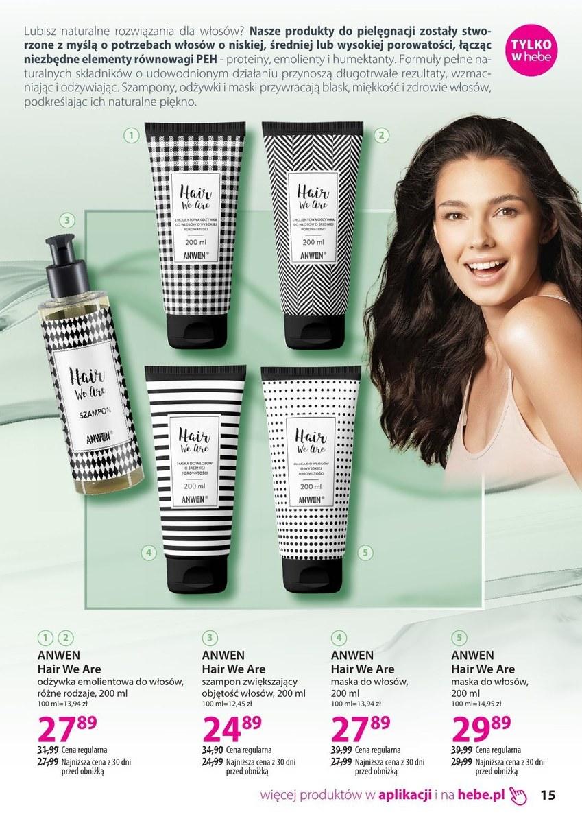 Gazetka promocyjna Hebe str. 15