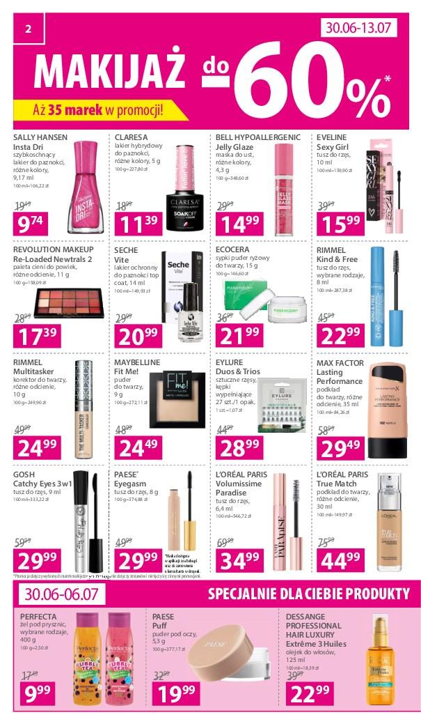 Gazetka promocyjna Hebe str. 2