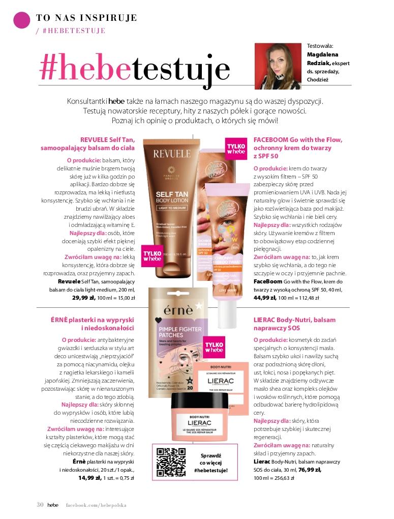 Gazetka promocyjna Hebe str. 30