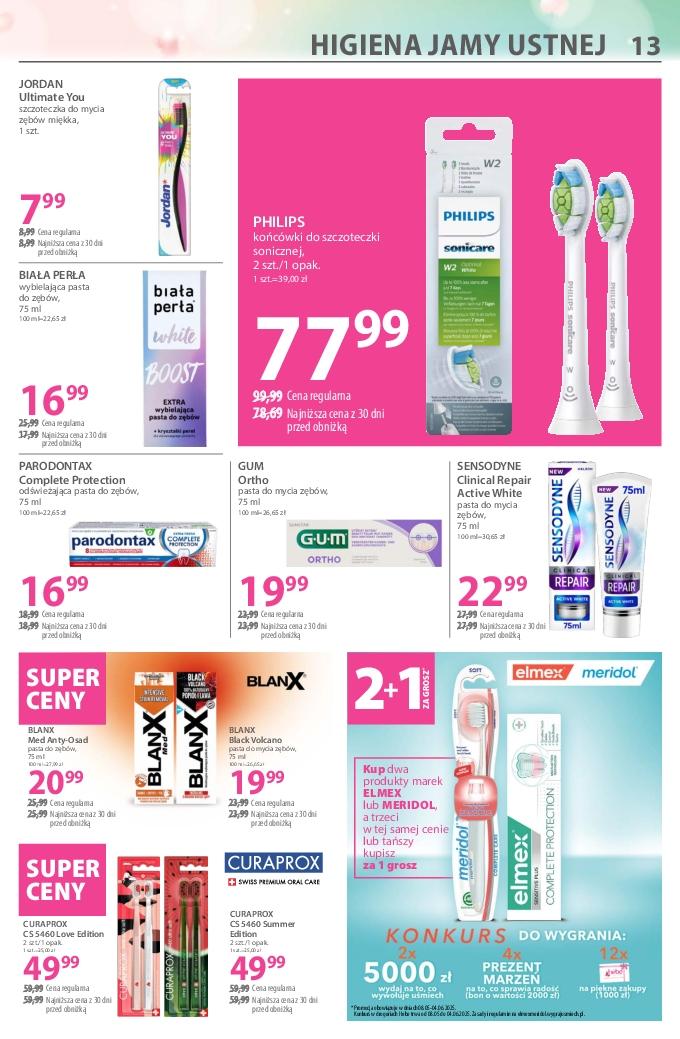 Gazetka promocyjna Hebe str. 13