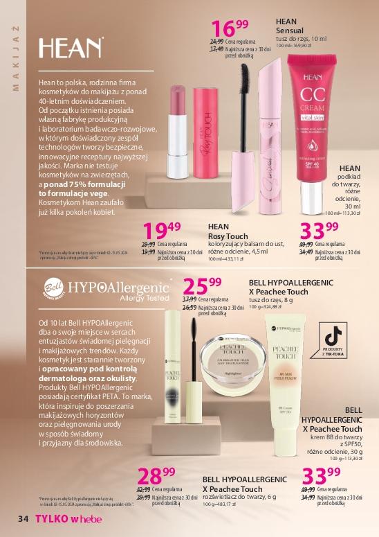 Gazetka promocyjna Hebe str. 34
