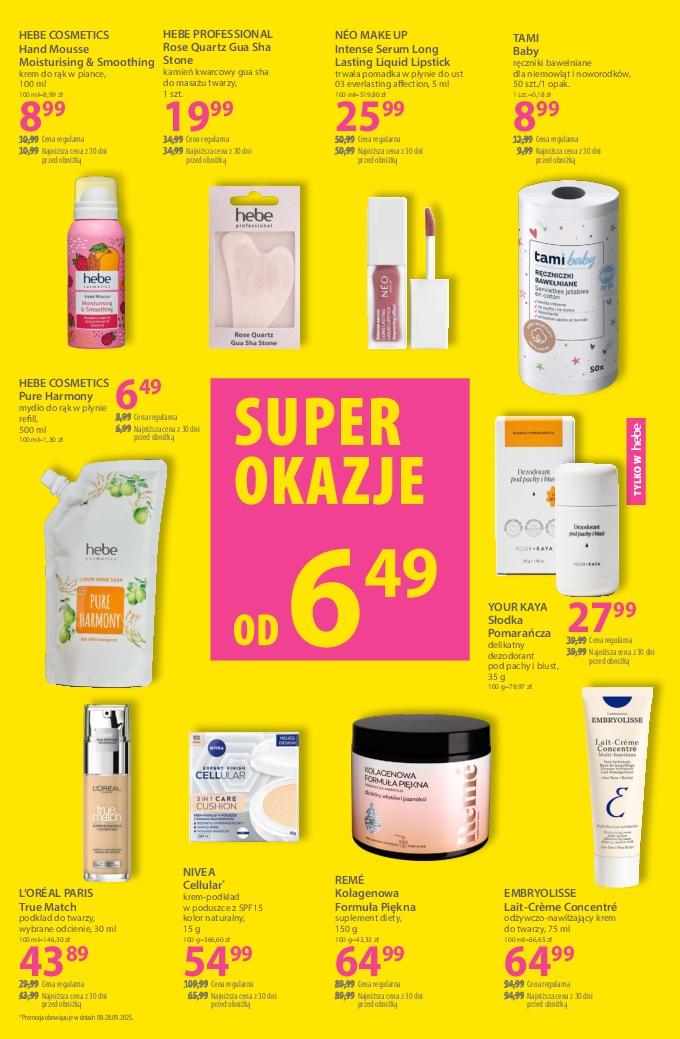 Gazetka promocyjna Hebe str. 15