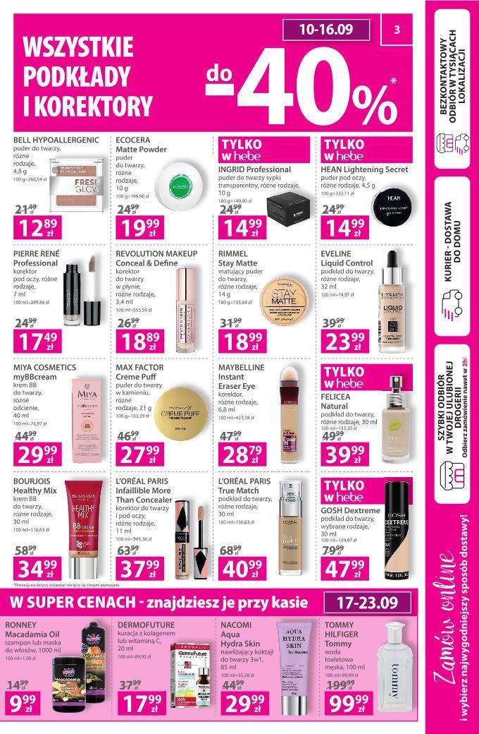 Gazetka promocyjna Hebe str. 3