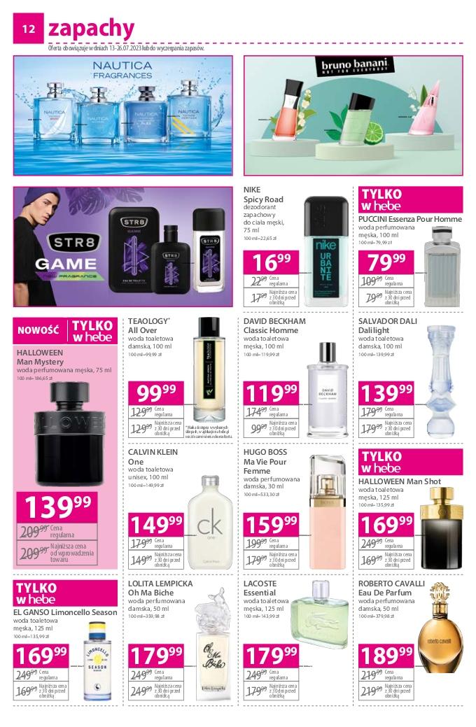 Gazetka promocyjna Hebe str. 12