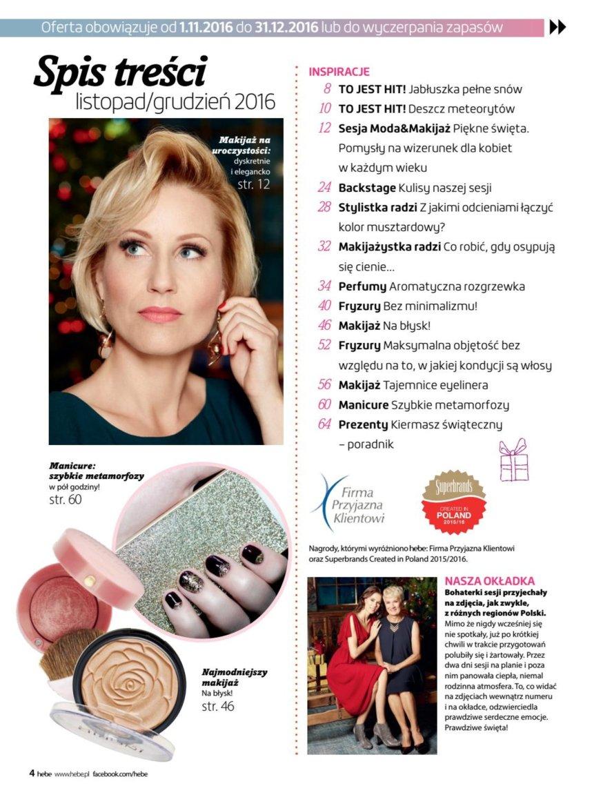 Gazetka promocyjna Hebe str. 4