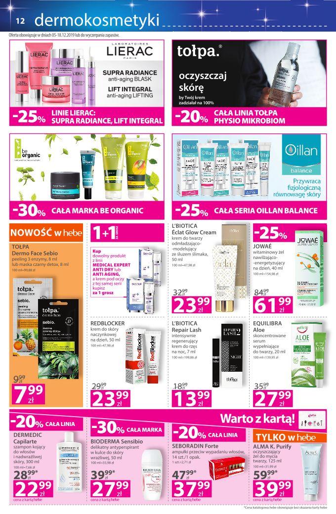 Gazetka promocyjna Hebe str. 12