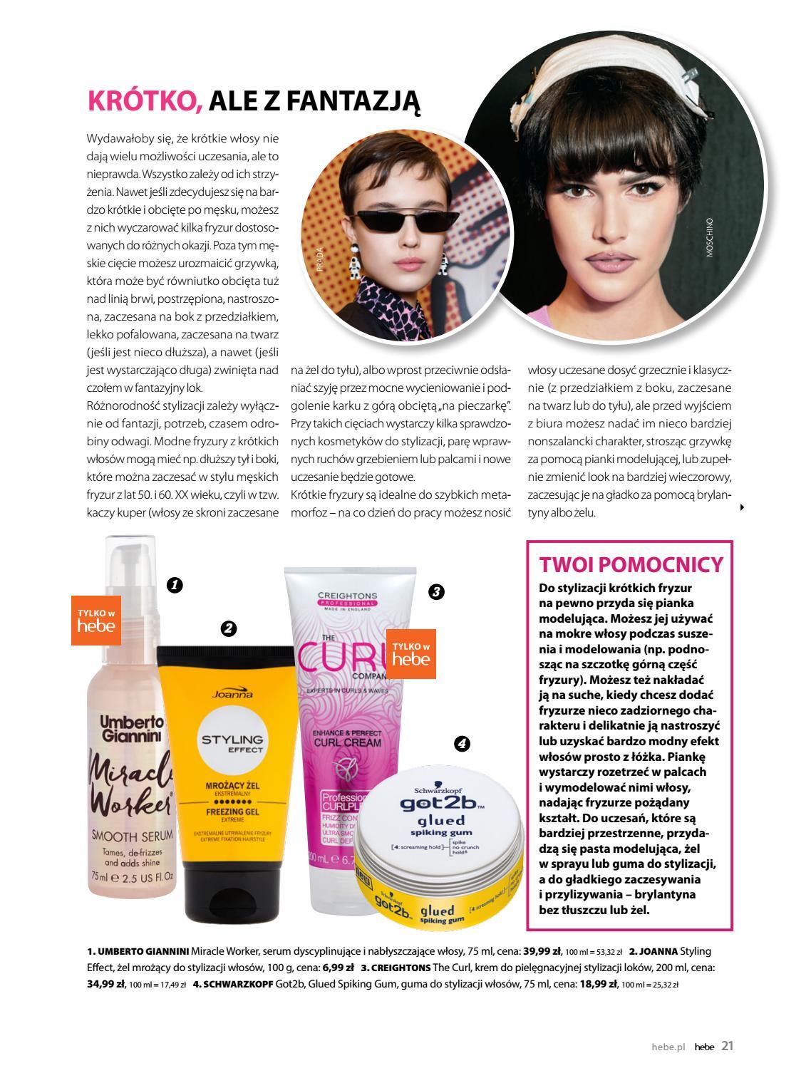 Gazetka promocyjna Hebe str. 21