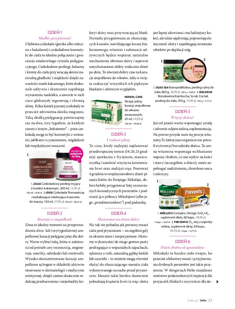 Gazetka promocyjna Hebe str. 23