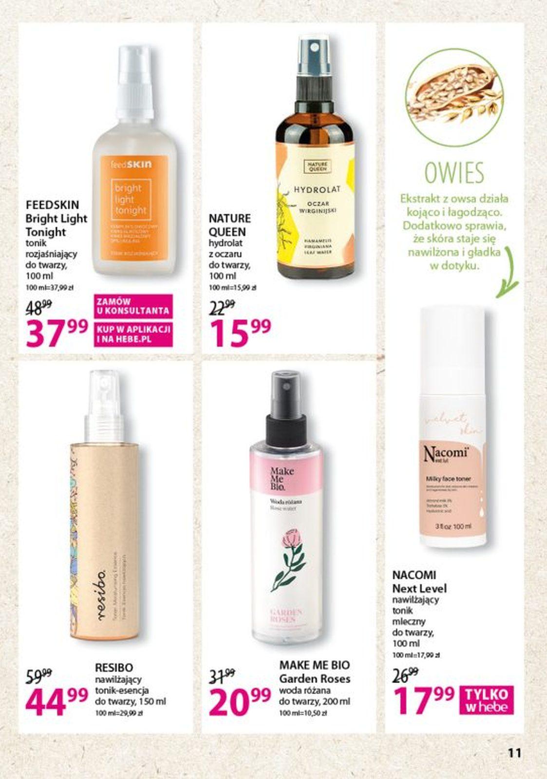 Gazetka promocyjna Hebe str. 11
