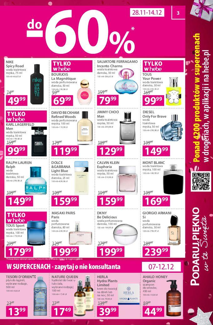 Gazetka promocyjna Hebe str. 3