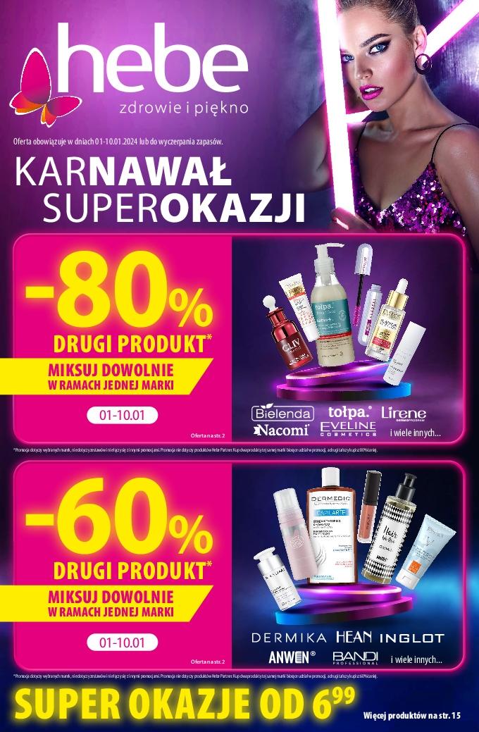 Gazetka promocyjna Hebe str. 1