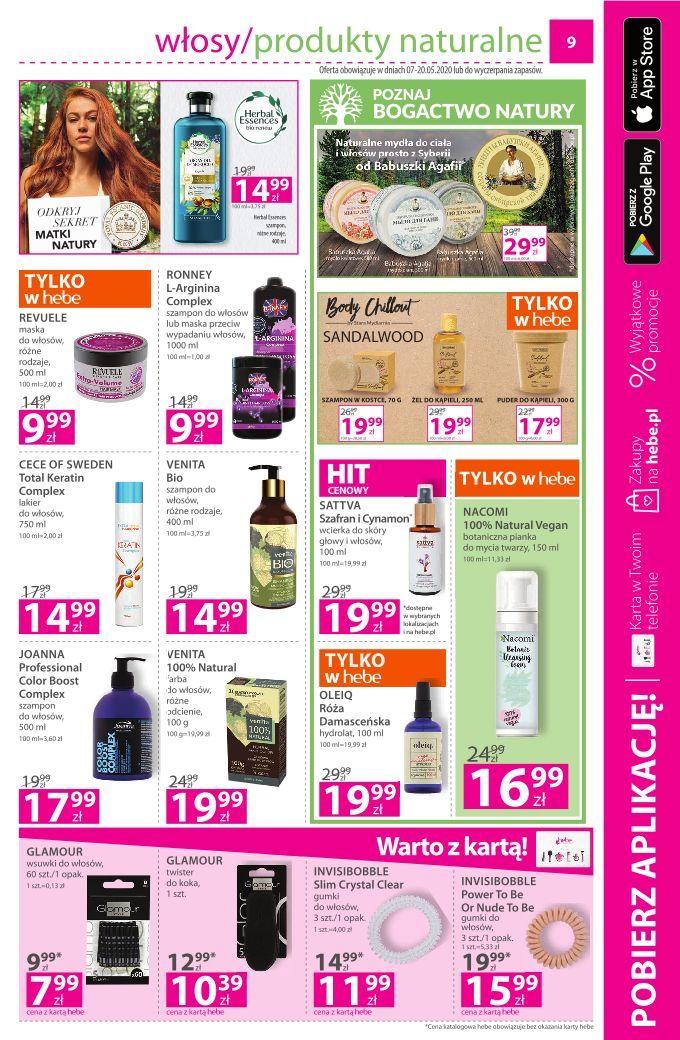 Gazetka promocyjna Hebe str. 9