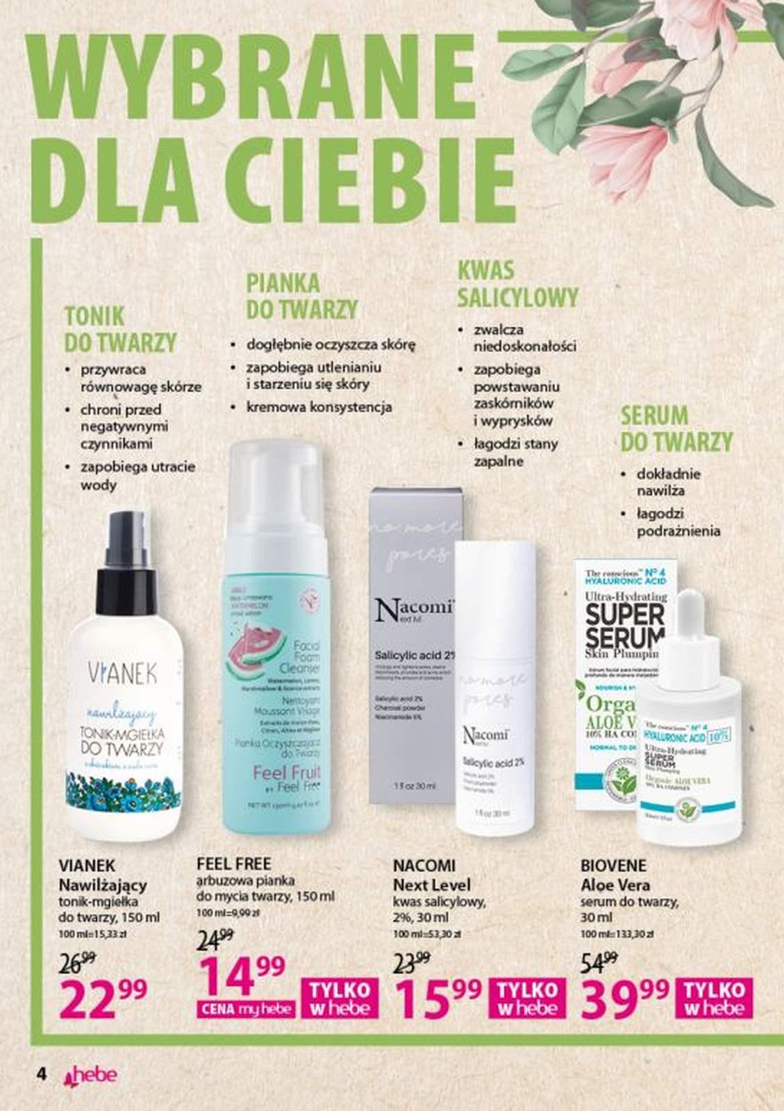 Gazetka promocyjna Hebe str. 4