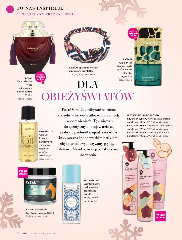 Gazetka promocyjna Hebe str. 56