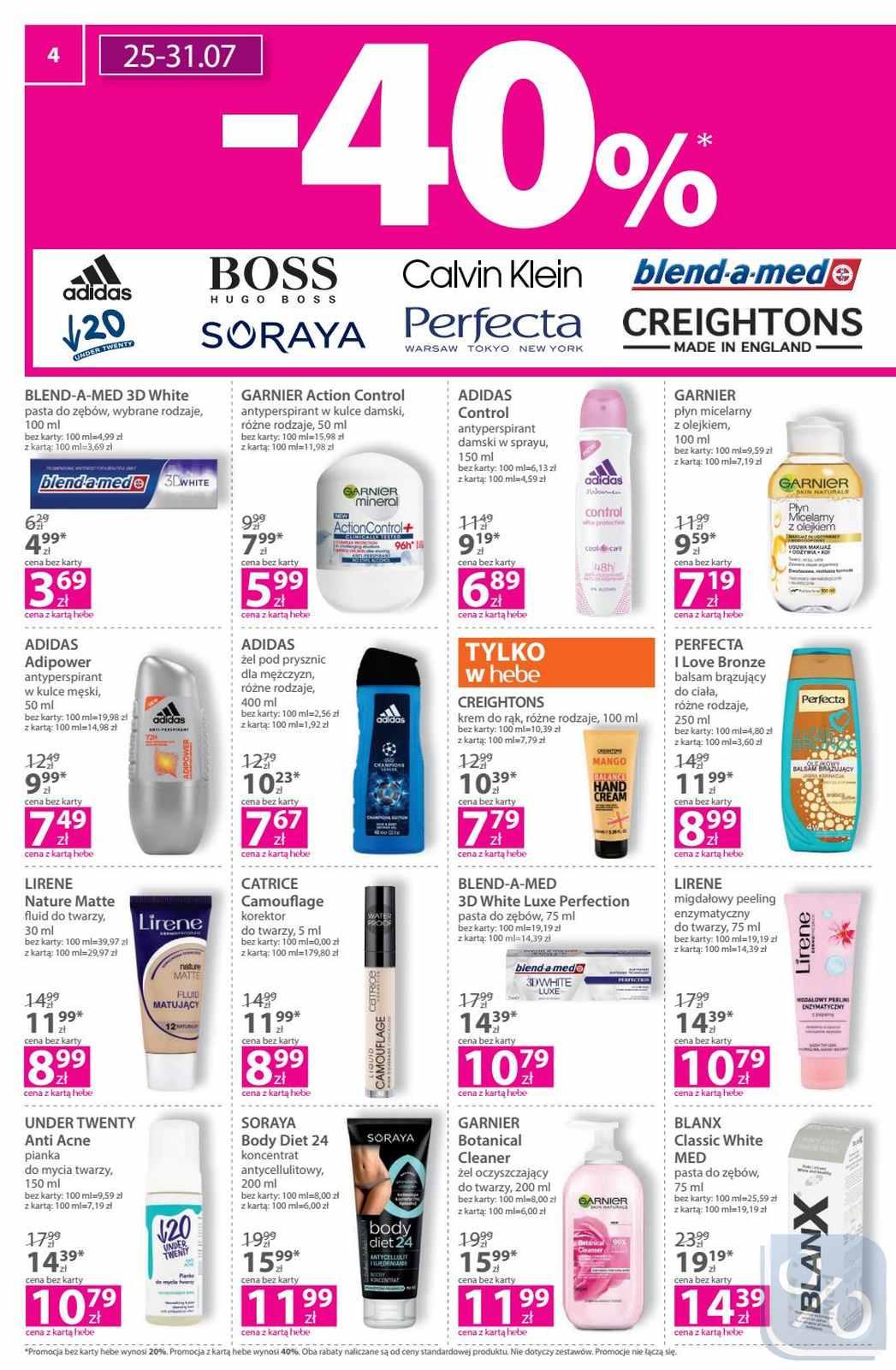 Gazetka promocyjna Hebe str. 4