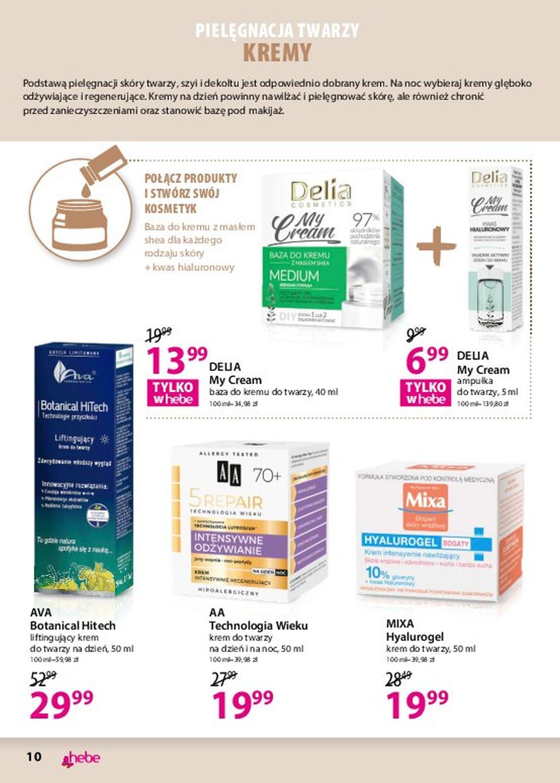 Gazetka promocyjna Hebe str. 10