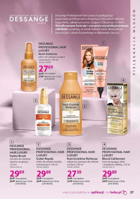 Gazetka promocyjna Hebe str. 27