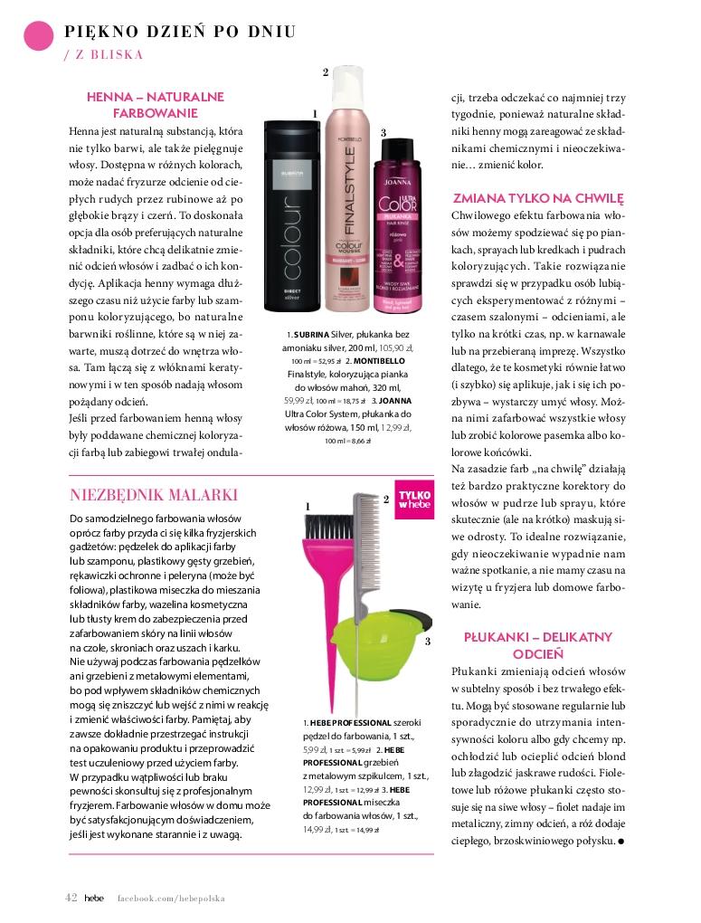 Gazetka promocyjna Hebe str. 42