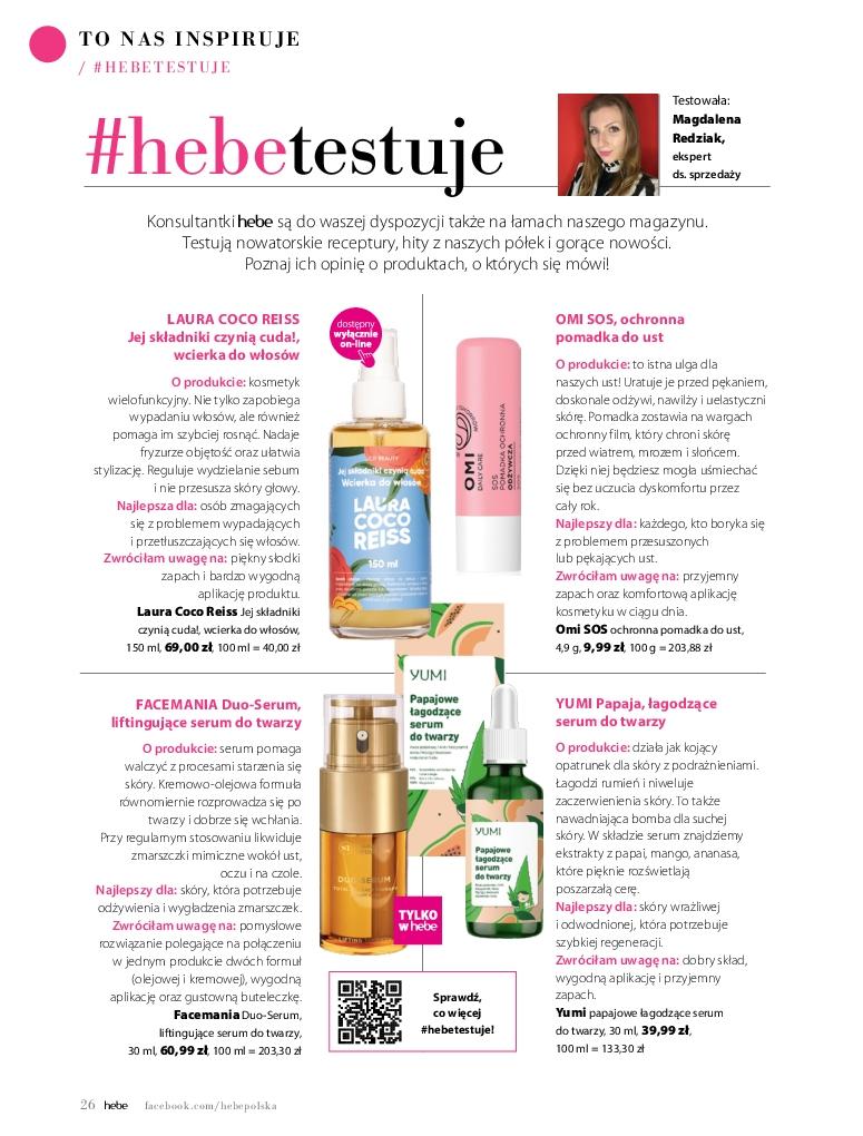 Gazetka promocyjna Hebe str. 26