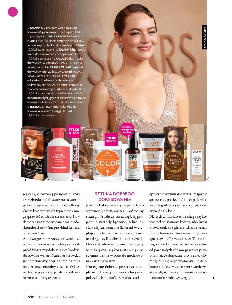 Gazetka promocyjna Hebe str. 92
