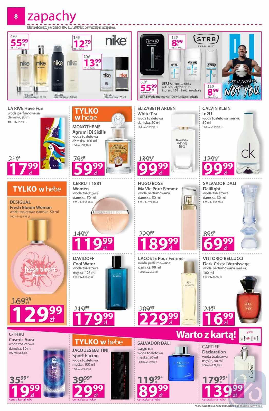 Gazetka promocyjna Hebe str. 8