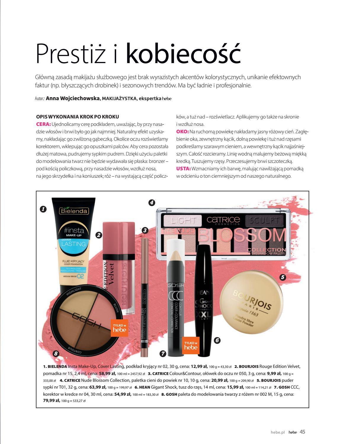 Gazetka promocyjna Hebe str. 45