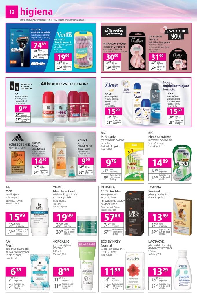 Gazetka promocyjna Hebe str. 12