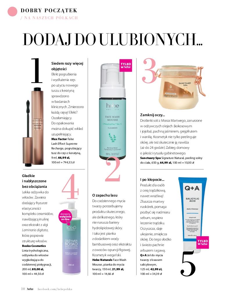Gazetka promocyjna Hebe str. 10