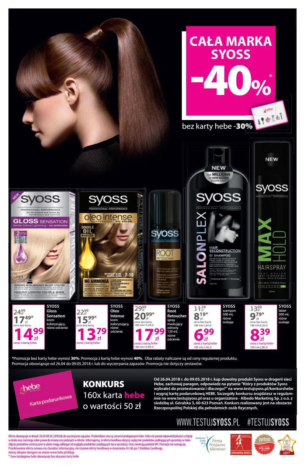 Gazetka promocyjna Hebe str. 16