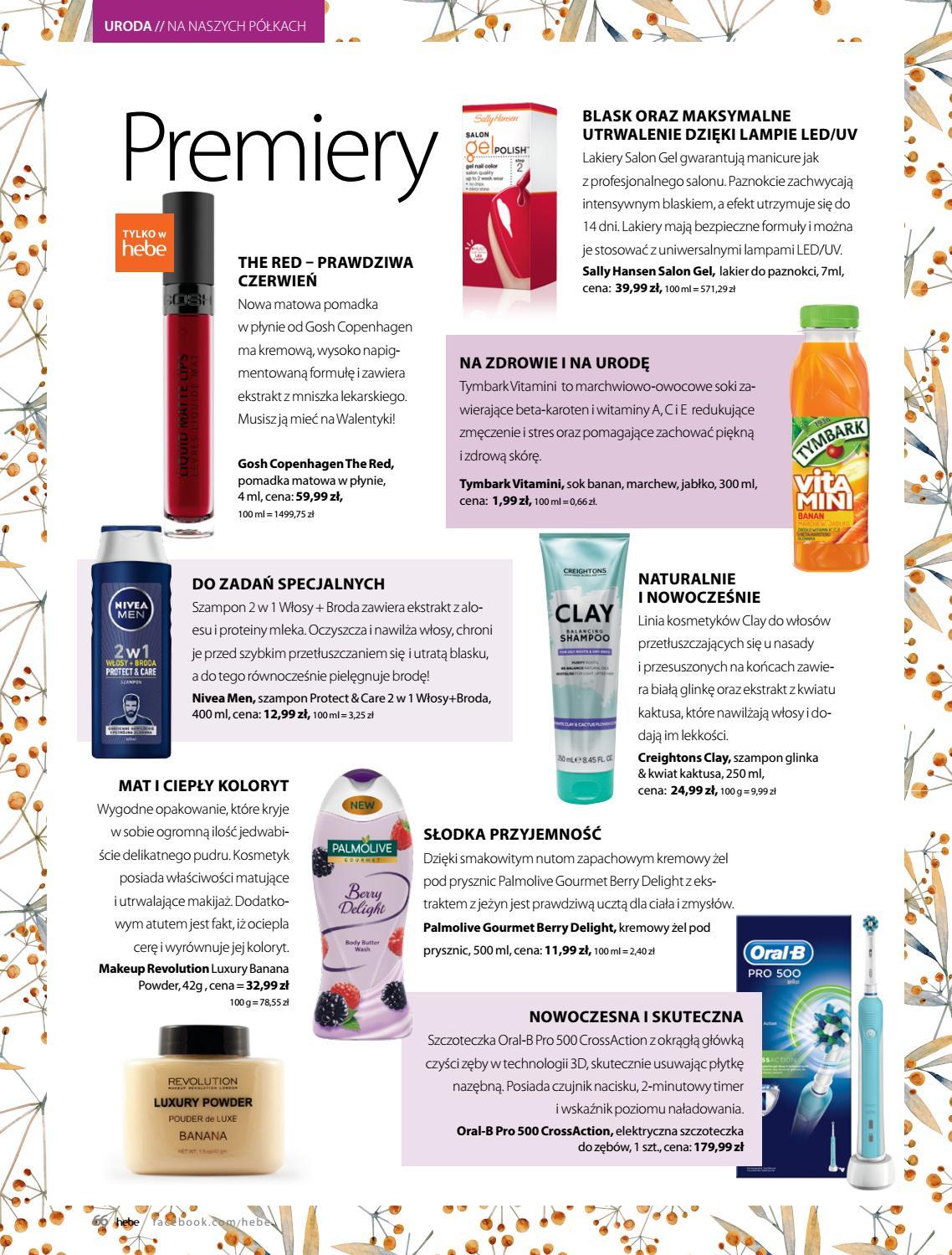 Gazetka promocyjna Hebe str. 66