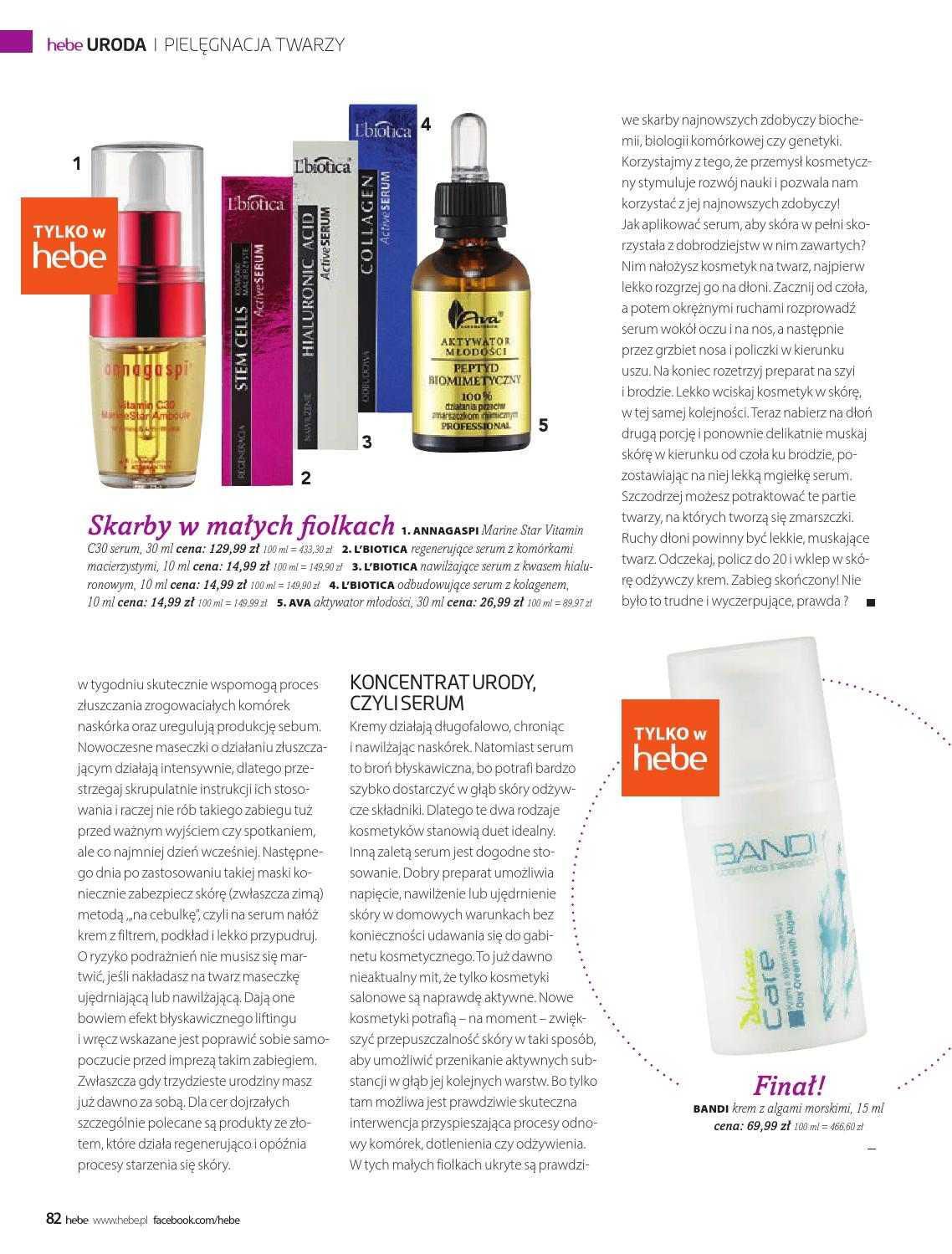 Gazetka promocyjna Hebe str. 82