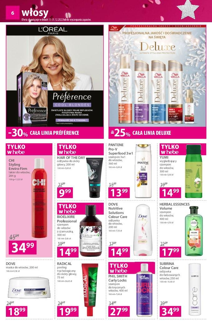 Gazetka promocyjna Hebe str. 6