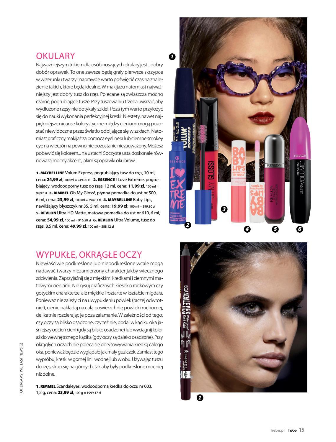 Gazetka promocyjna Hebe str. 15