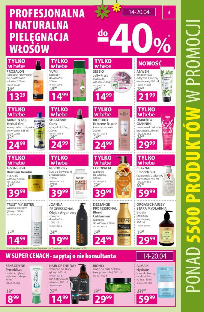 Gazetka promocyjna Hebe str. 3