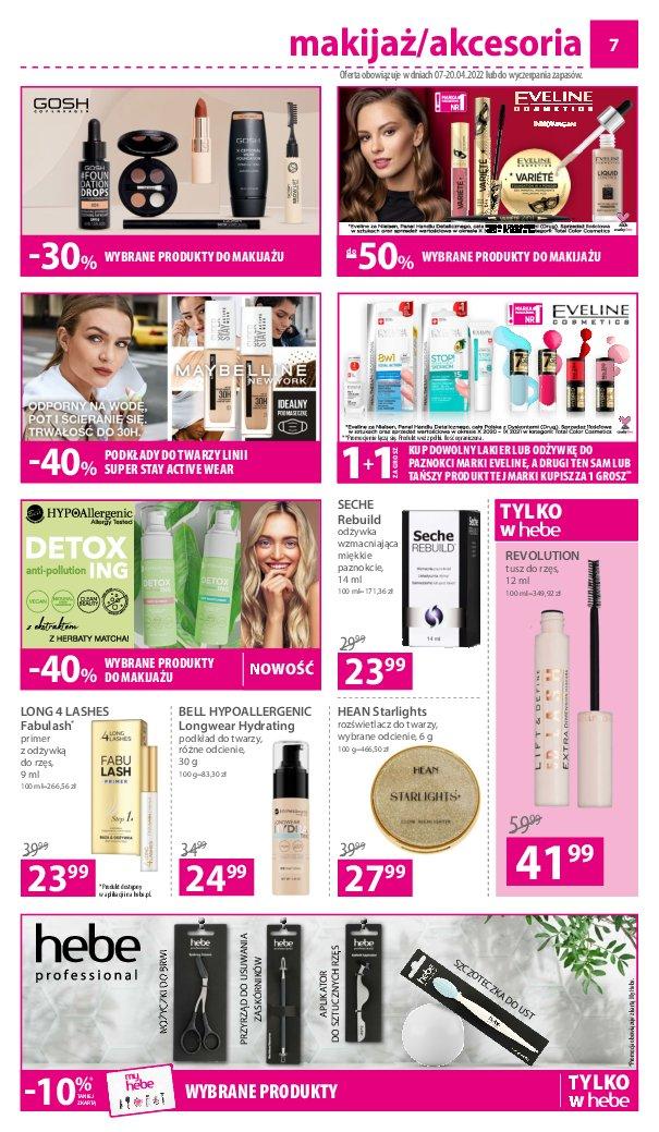Gazetka promocyjna Hebe str. 7