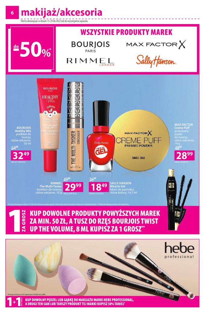 Gazetka promocyjna Hebe str. 6
