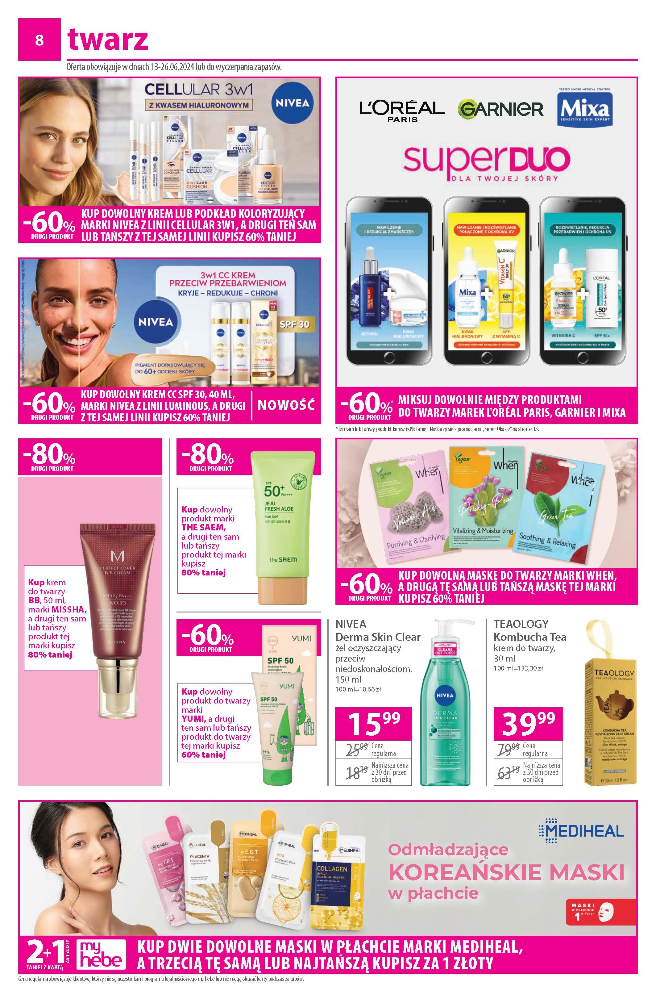 Gazetka promocyjna Hebe str. 8