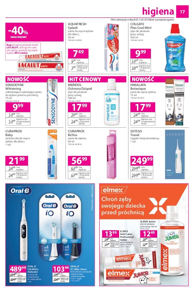 Gazetka promocyjna Hebe str. 17