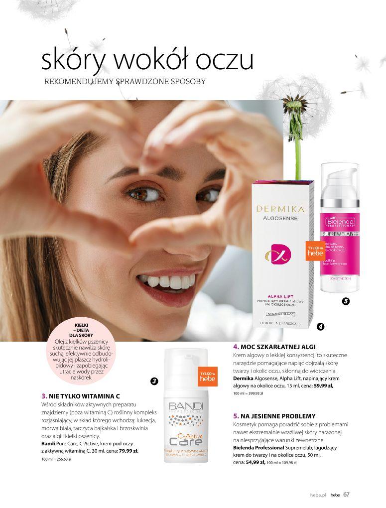 Gazetka promocyjna Hebe str. 67