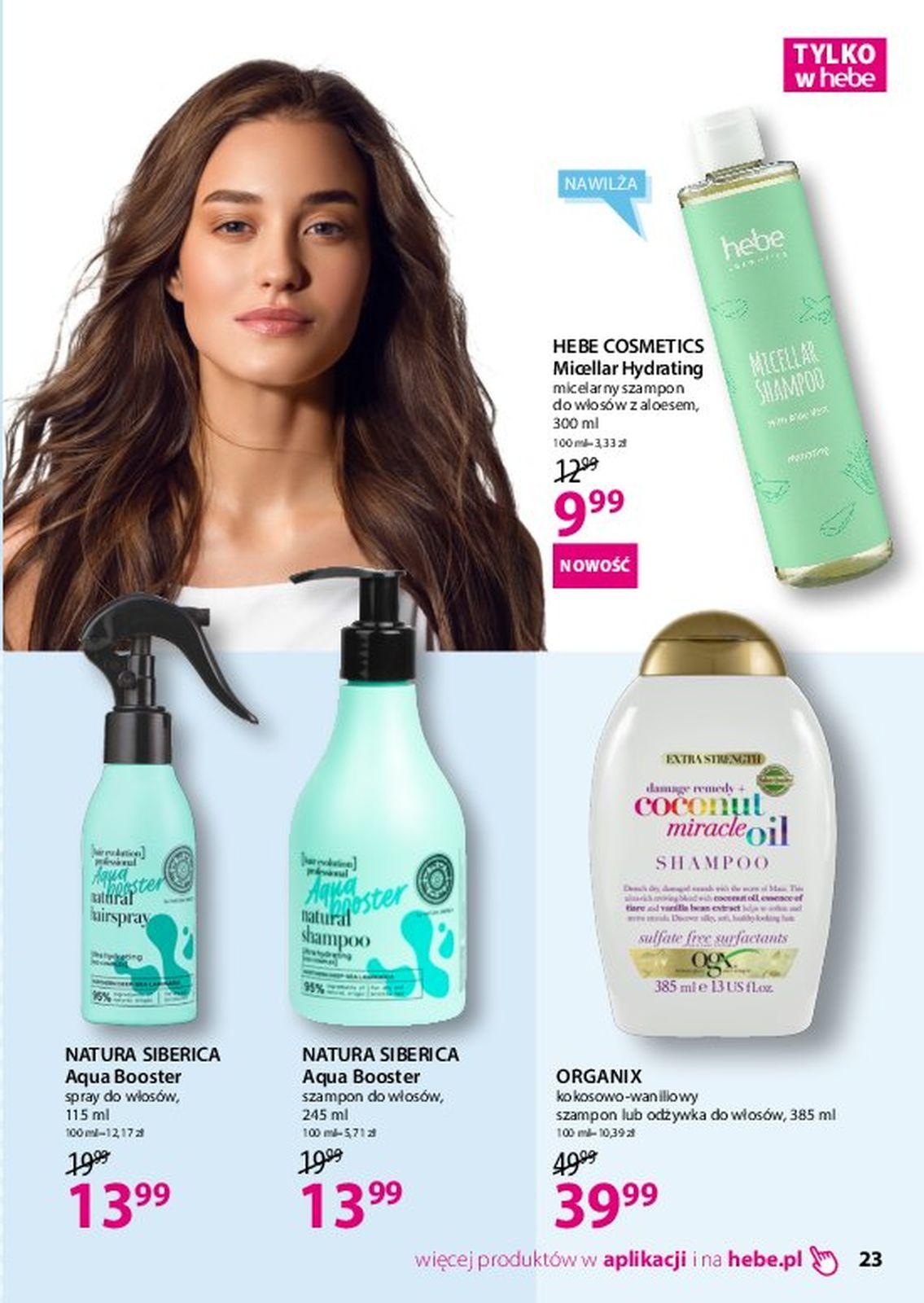 Gazetka promocyjna Hebe str. 23