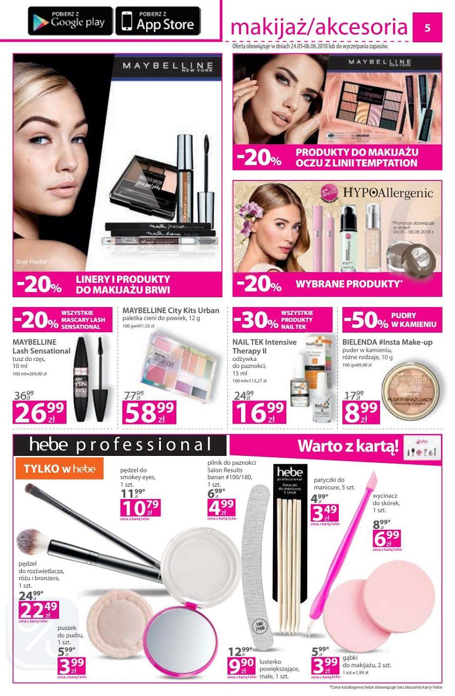 Gazetka promocyjna Hebe str. 5