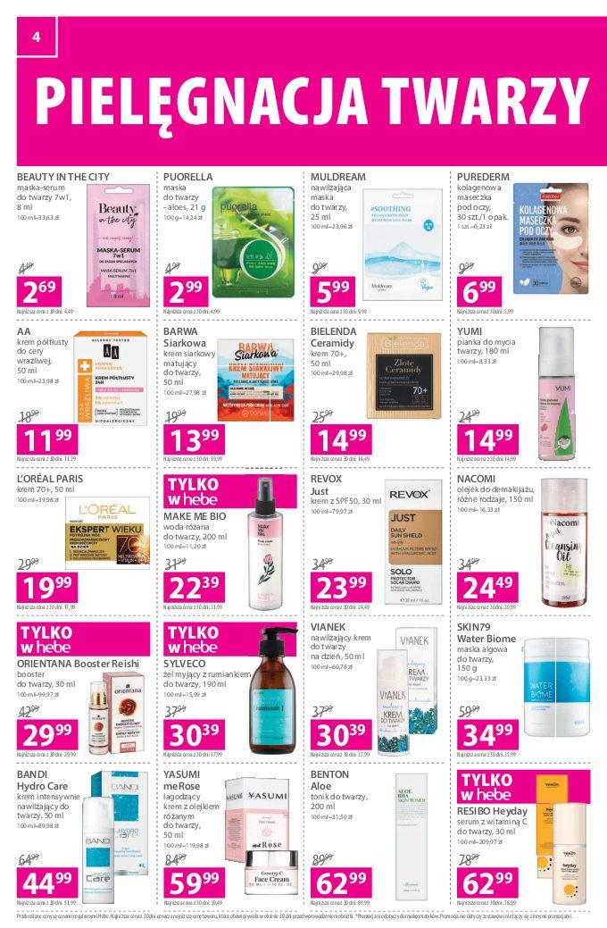 Gazetka promocyjna Hebe str. 4