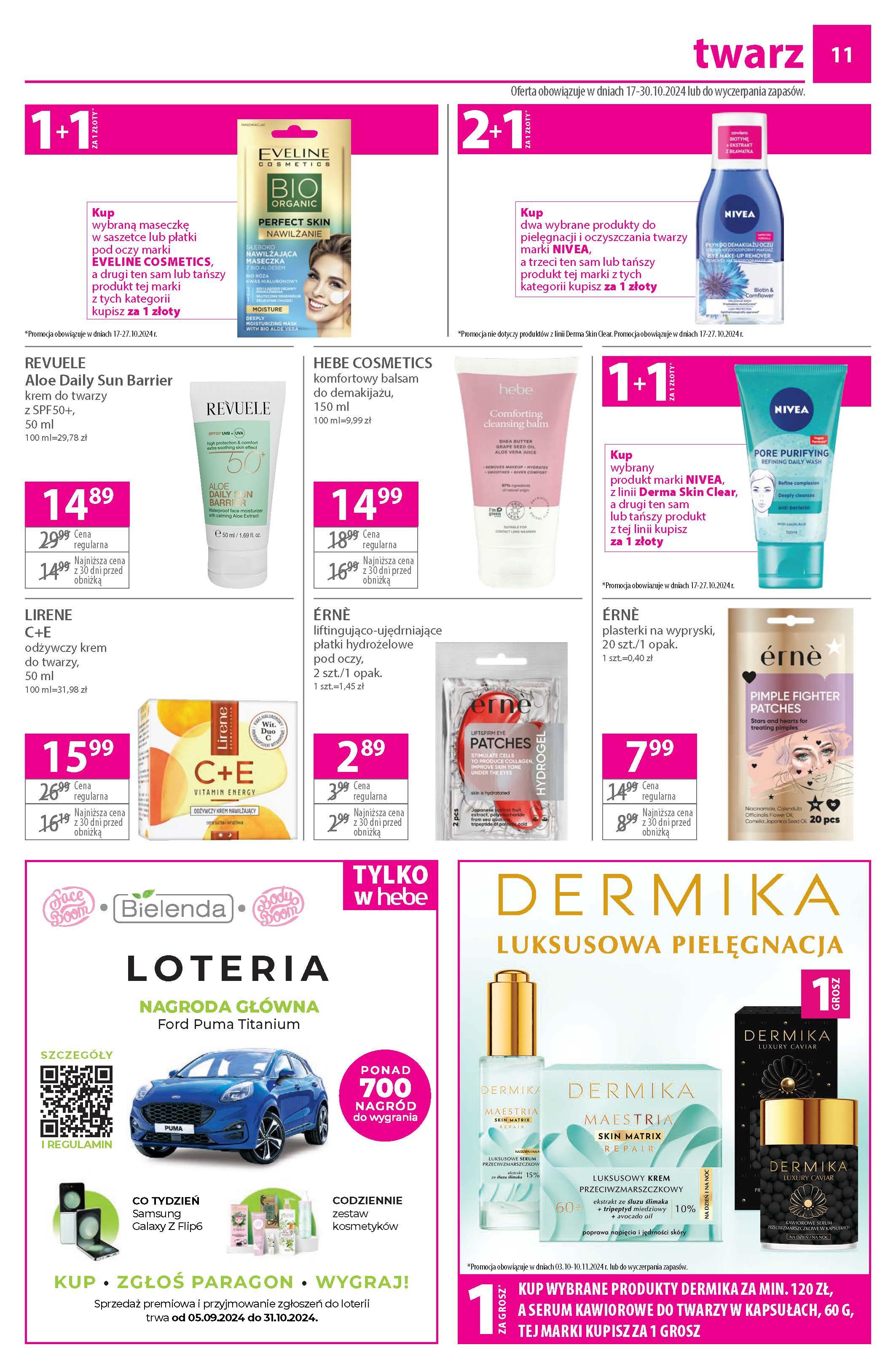 Gazetka promocyjna Hebe str. 11