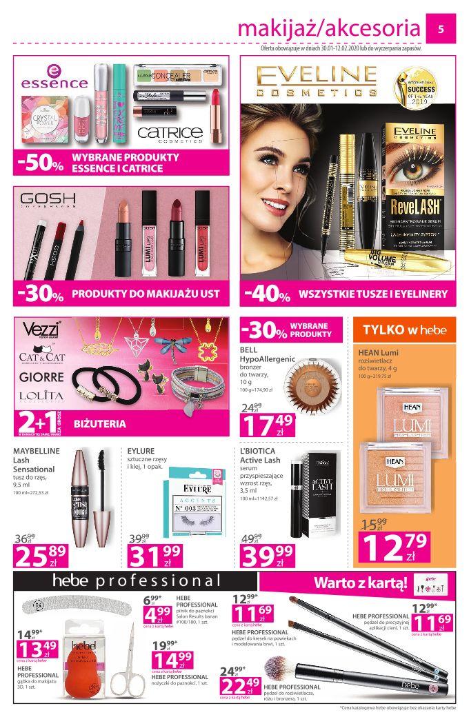 Gazetka promocyjna Hebe str. 5