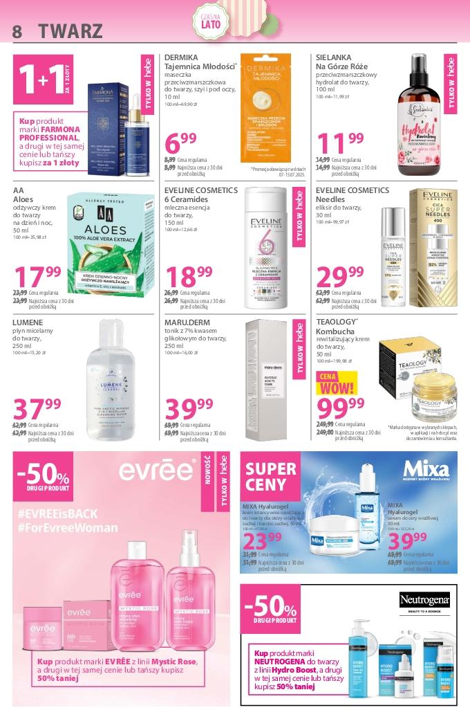 Gazetka promocyjna Hebe str. 8