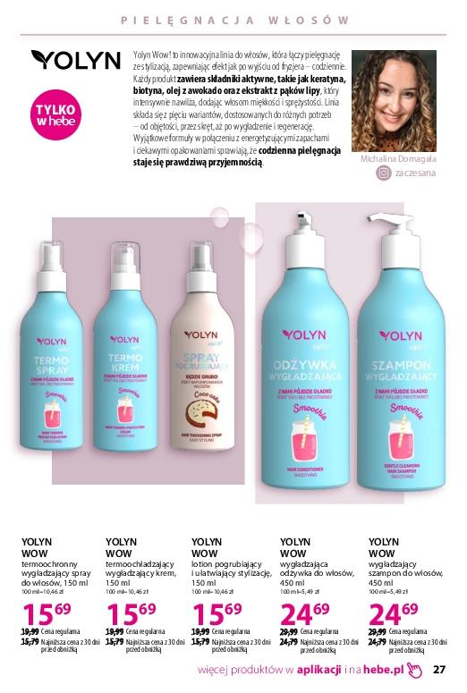 Gazetka promocyjna Hebe str. 27