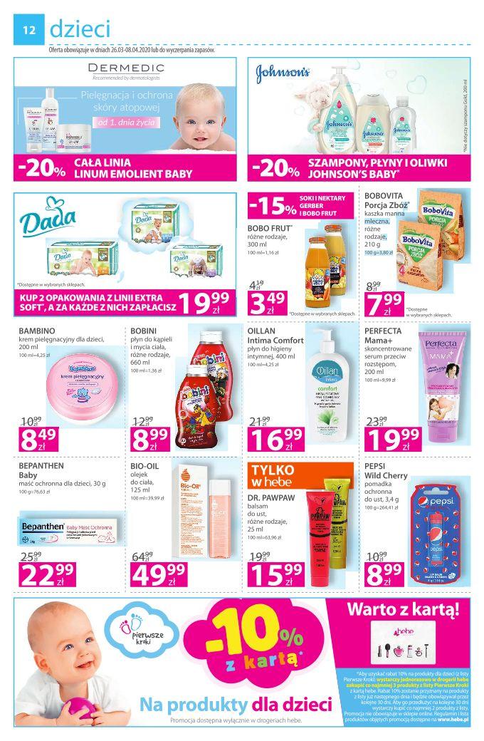 Gazetka promocyjna Hebe str. 12