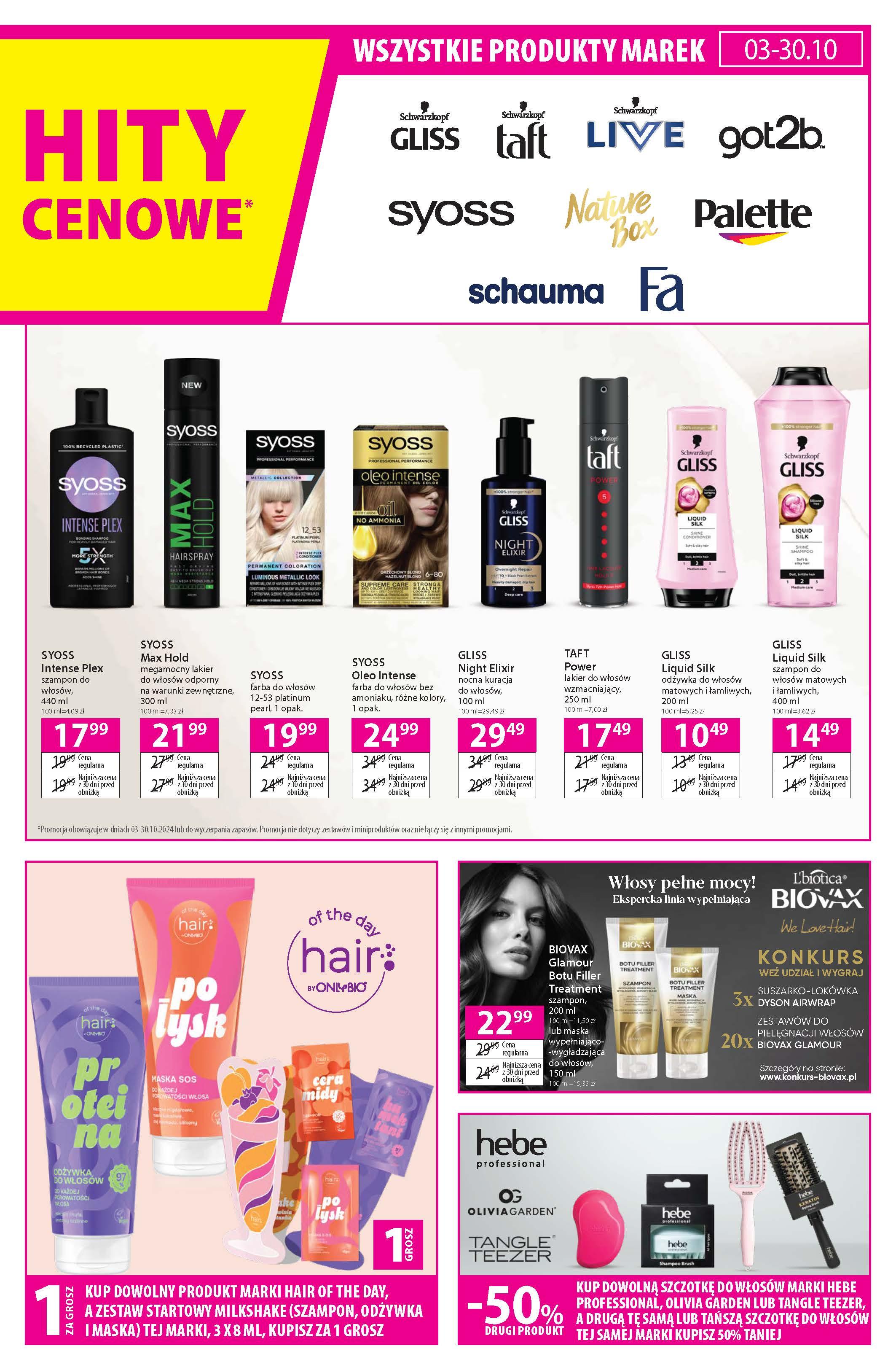 Gazetka promocyjna Hebe str. 10